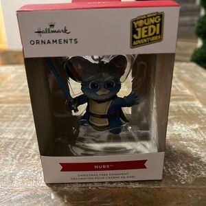 HALLMARK ORNAMENT - 2023 - STAR WARS - YOUNG JEDI -‎ NUBS - NEW in BOX